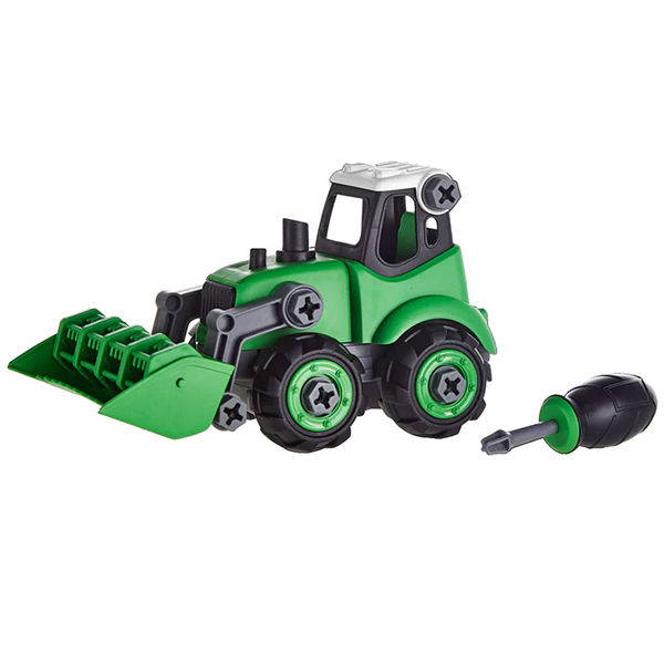 Toy Mf Bulldozer/tool Set