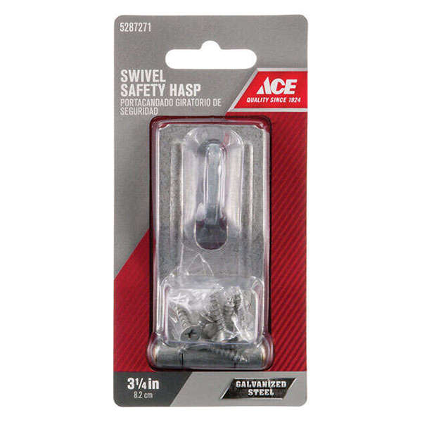 Latch Hasp Swivel 3 1/4 In