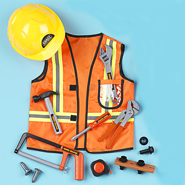 Toy Mf Hard Hat Vest Playset