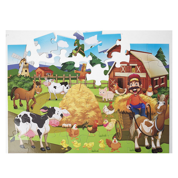 Toy Mf Farm Puzzle 48pc
