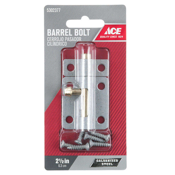 Barrel Bolt 2 1/2 In