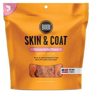 Treat Bixbi Skin/coat Salm 10oz