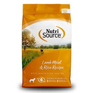 Dog Nutrisource Lamb Rice
