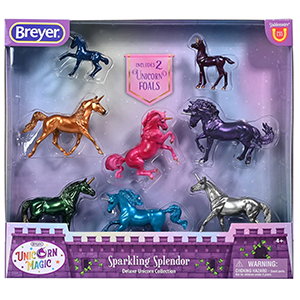 Breyer Sparkle Unicorn Set