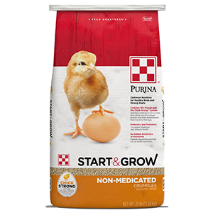 25# Non Med Purina Start & Grow