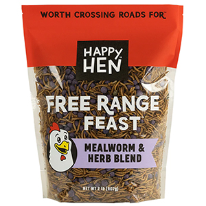 Happy Hen Mealworm & Herb 2#