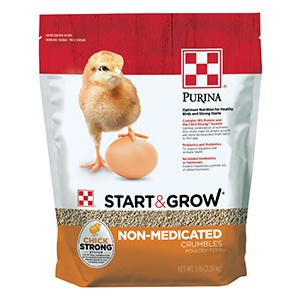  5# Non Med Purina Start & Grow