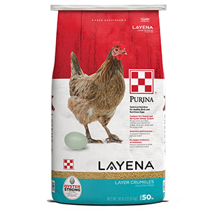 50# Purina Layena Layer Crumble