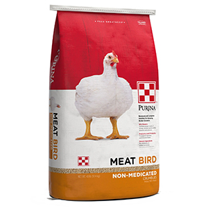 Purina Meat Bird Crumble 40#