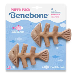 Treat Pup Bene Fishbone Tiny 2pk