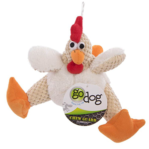 Toy Dog Fat Wht Rooster Lg