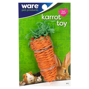 Sm An Sisal Carrot Toy