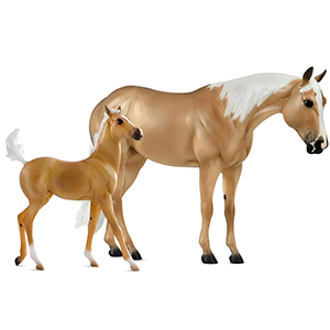 Breyer Ebony Shines & Foal