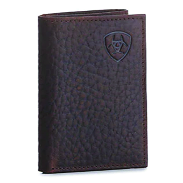 *wallet Ar Tri Fold Logo Brn