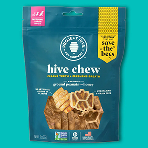 Treat Dog Hive Chews L 8oz