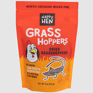 Happy Hen Grass Hoppers 4oz