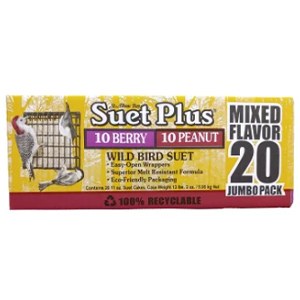 Suet Wls Plus 20pk Mixed