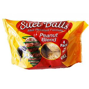 Suet Ball Wls Peanut Blend 4pk
