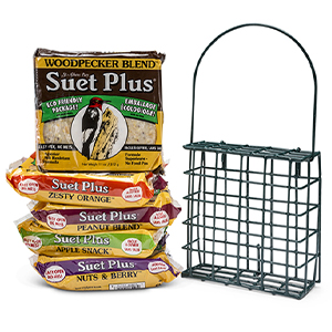 Suet Wls Plus 5pk W/feeder