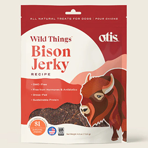 Treat Dog Wild Bison Jerky