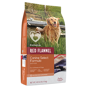 Red Flannel Dog Select 40#