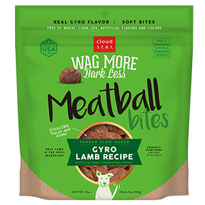 Treat Dog Wag Mtball Lmb 14oz