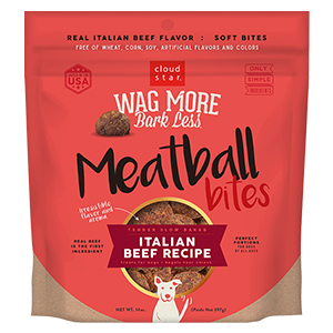 Treat Dog Wag Mtball Bf 14oz