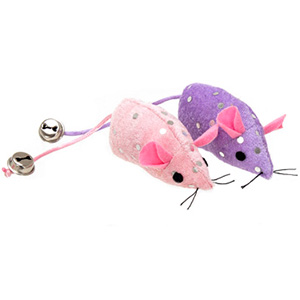 Cat Toy Sparkle Mice