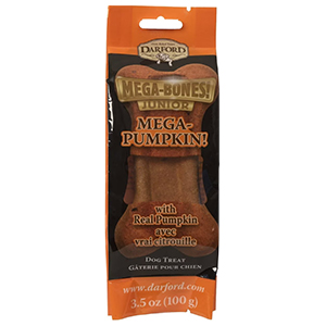 Treat Mega Bone Jr Pumpkin 3.5oz