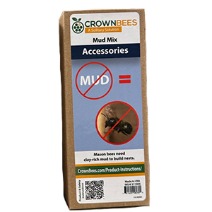 Crown Bees Mason Mud Mixture