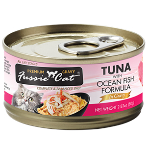 Fussie Cat Tuna Ofsh Grvy 2.8oz