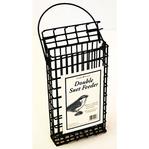 Bird Feeder Suet Basket Dbl