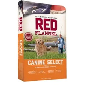 Dog Red Flannel Canine Sel 40#