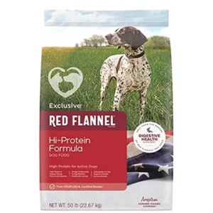 Dog Red Flannel High Pro 50#