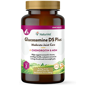 Naturvet Glucosamine Msm 120ct