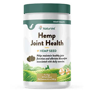 Naturvet Dog Hemp Joint 60ct
