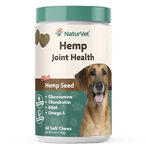 Naturvet Dog Hemp Joint 120ct