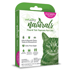 Flea Vetality Nat Topical Cat