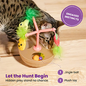 Toy Cat Hunt Wobble Fruit Bowl
