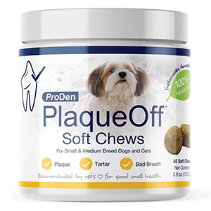 Supp Dog Proden Plaque Off 45ct