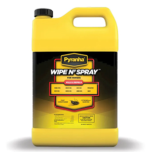 Repel Pyranha Wipe Spray Gal