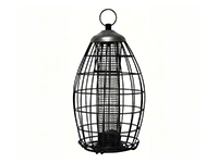 Bird Feeder Sqrl Proof Blk